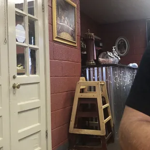 a man sitting at a table