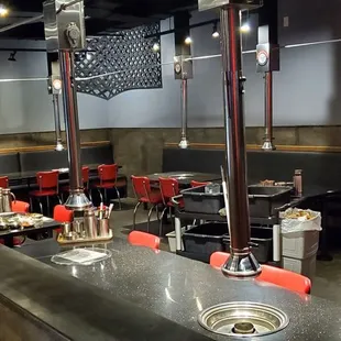 Two hour wait? Seven parties are seated.