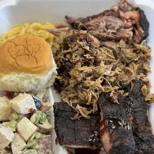 Ribs, Pull Pork, Brisket