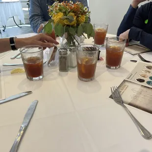 people sitting at a table