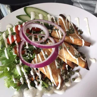 Seine Crepes (smoked salmon) -delicious