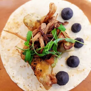 Tempura Artichoke Tacos