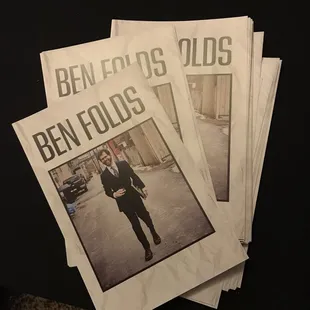 Ben Folds - finally some more great live music! Lots of people still masked at this pandemic era show at Ben's request.