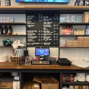 sushi and sashimi, interior