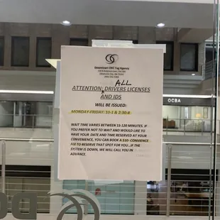 Hours for drivers license