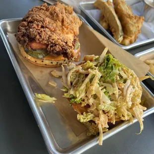 Fng fried chicken sandwich