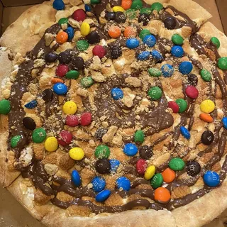 M&M's S'mores Pizza