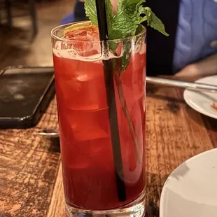 Cocktail: Painted flower