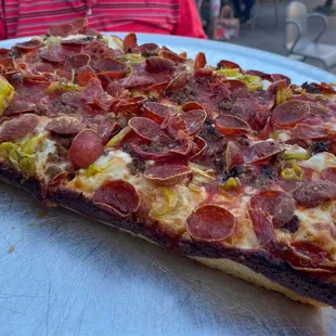 Detroit Style Pizza