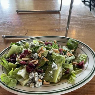 Cranberry Almond side salad