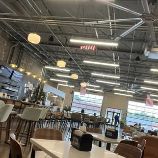 From our table to the front door