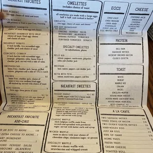 Menu Fall 2023
