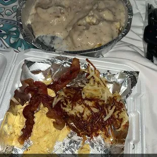 Biscuit and Biscuit &amp; Gravy Combo