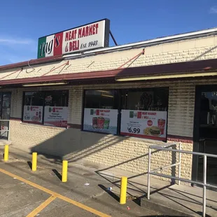 the outside of the building