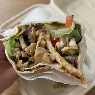 Chicken shawarma