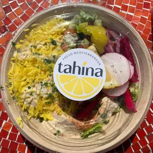 Tahina Salad.