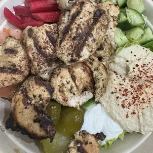 Chicken Kabab Bowl