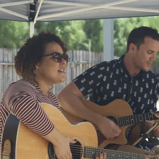 Tahiti Rey and Jarred Roberts aka Cellar Door, doing their THANG!