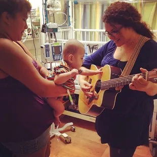 Singing for this angel at Kapiolani Hospital