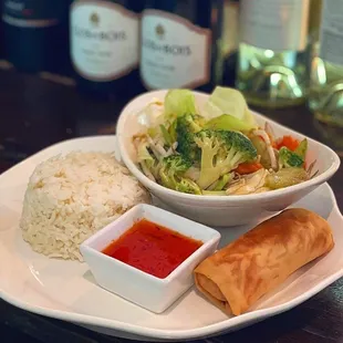 Lunch special mixed veggie