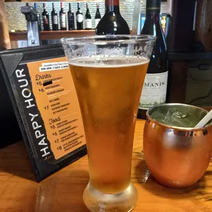 Lagunitas and Joe's Moscow mule