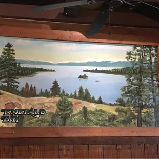 One of the many pictures of Lake Tahoe