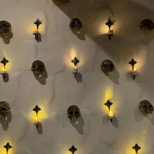 Wall of skulls