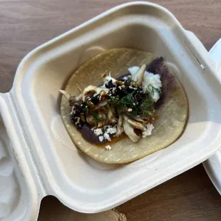 Maitake Mushroom Taco