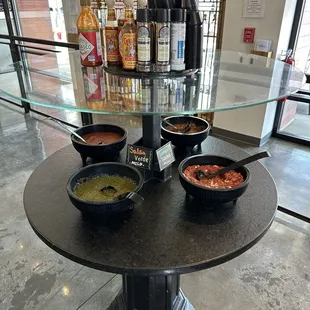 Salsa bar
