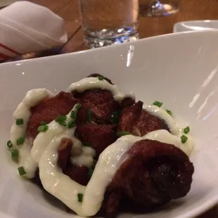 Bacon wrapped dates