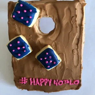 Cornhole cookie