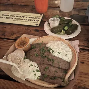Gyro &amp; Dolmas