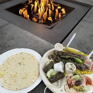 Kafta Kabob Plate