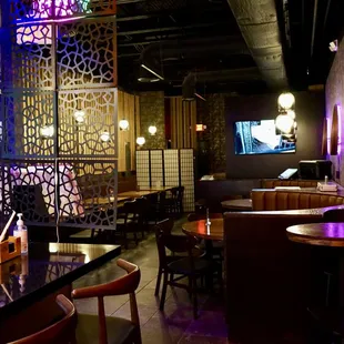 the interior of a restaurant