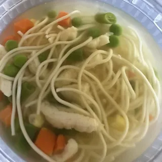 Homestyle Chicken Noodle or Rice Soup