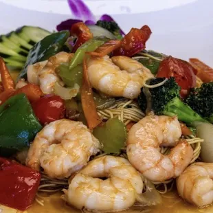 Shrimp Lo-mein