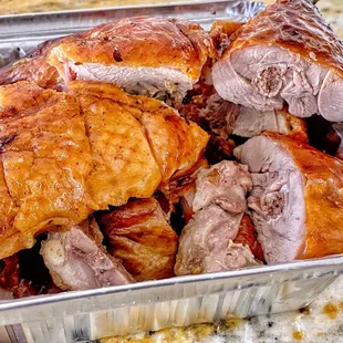 Half Roasted Duck