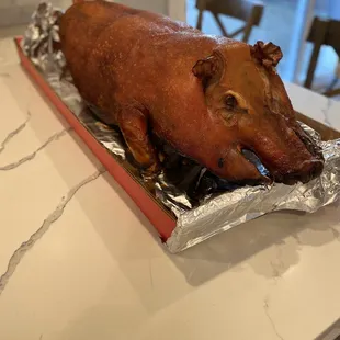 Thank you for the amazing whole roast pig!!