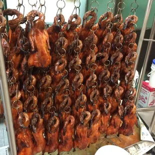 Their BBQ roast duck, they sell ALOT of volume to be having this many.