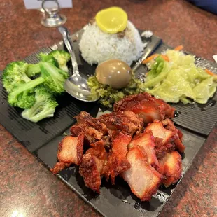 Taiwanese pork bento