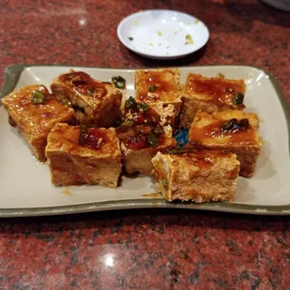 F.17. Five Flavor Spicy Fried Tofu