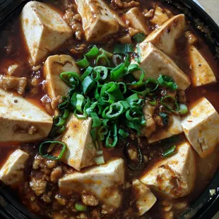 Ma Po Tofu! V good.