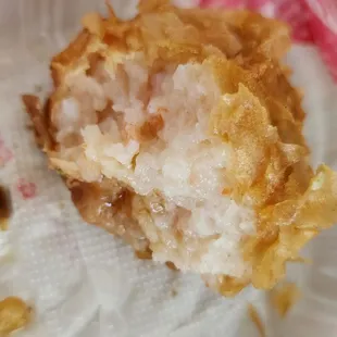 Chewy &amp; oily shrimp balls $6.80 for 3. Happy weekend 6/22/24