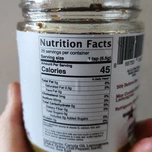 Pricey lemongrass oil, but tasty sauce