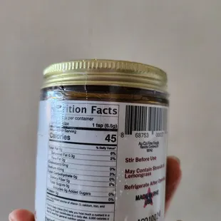 Ingredients this time skimpy on lemongrass chili