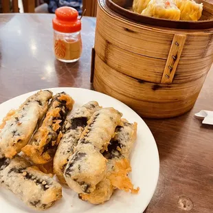 Seafood Roll &amp; Siu Mai, yum yum!