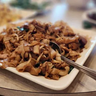 Soy sauce chow fun