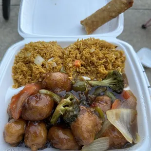 Take out Mandarin Pork