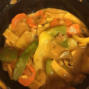 Curry Beef (what's left anyways!) Yummmmmmm!