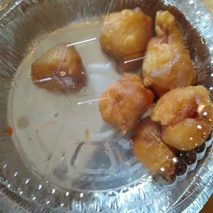 Hard like rocks inside